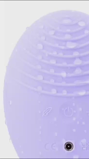 Electric soft silicone cleansing brush